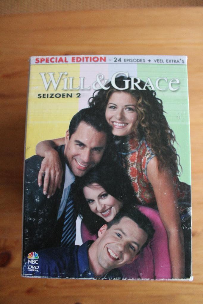 Will & Grace seizoen 2-3-4-5-8        leuke komedie-serie, Alle leeftijden, Ophalen of Verzenden, Zo goed als nieuw, Komedie
