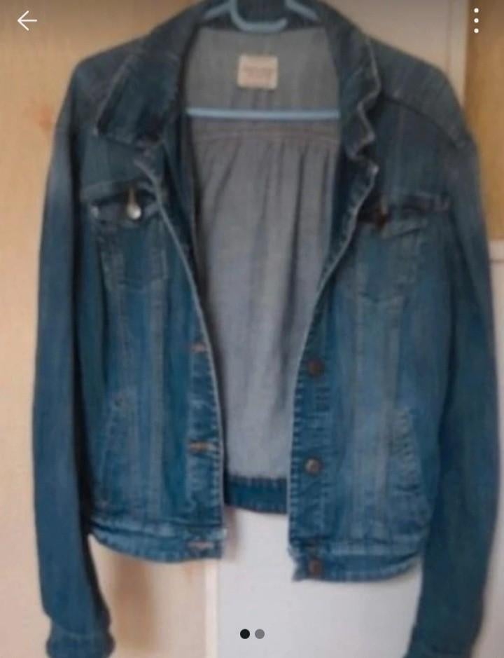 Veste jean Mango, Mango, Taille 36 (S), Enlèvement, Porté