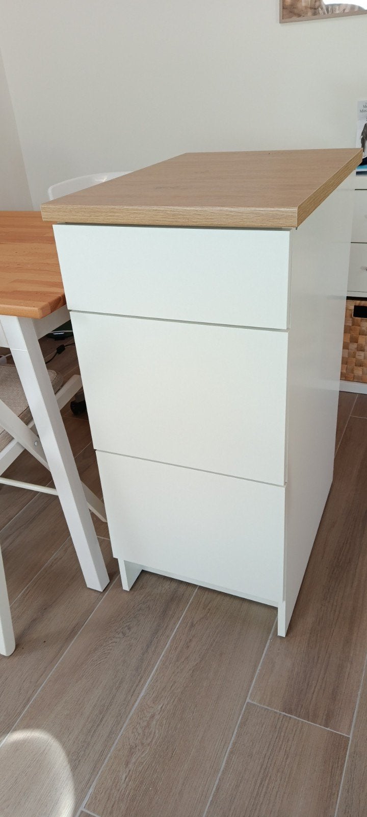 Ikea Knoxhult 40 cm meubels, Ophalen, Wit