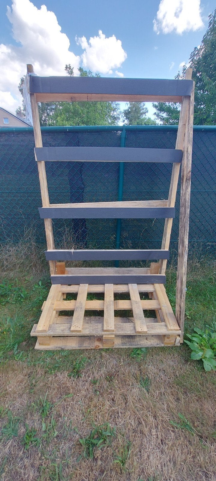 houten pallet, Bricolage & Construction, Bois & Planches, 50 mm ou plus, Moins de 200 cm, Comme neuf, Enlèvement