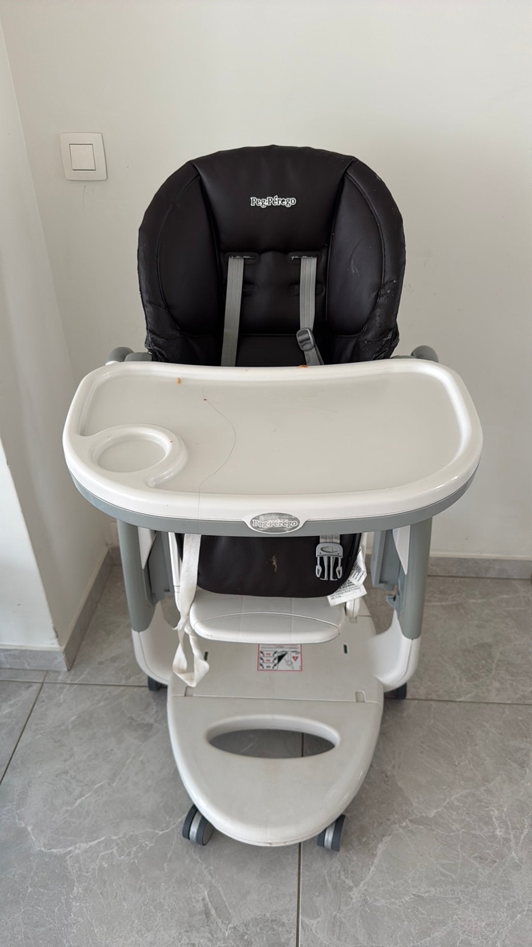 Baby high chair tatamia peg perego