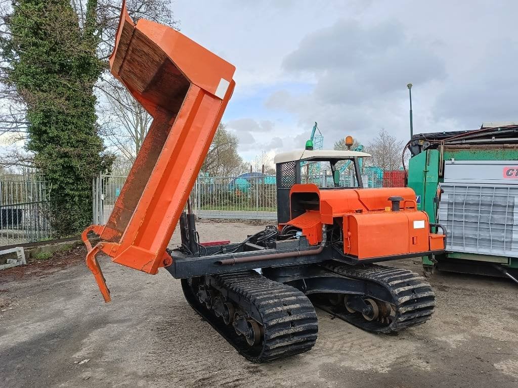 Hitachi EG 40 R tracked dumper lader loader 6 ton rotating, Zakelijke goederen, Machines en Bouw | Transport