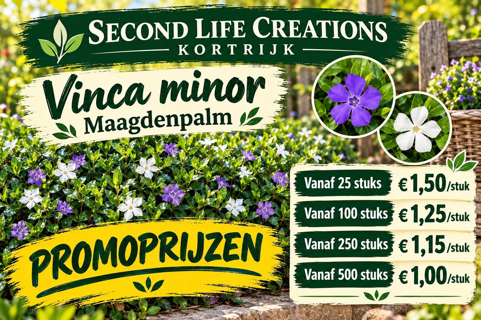 ‼️Bodembedekkers aan promoprijzen ‼️, Ophalen