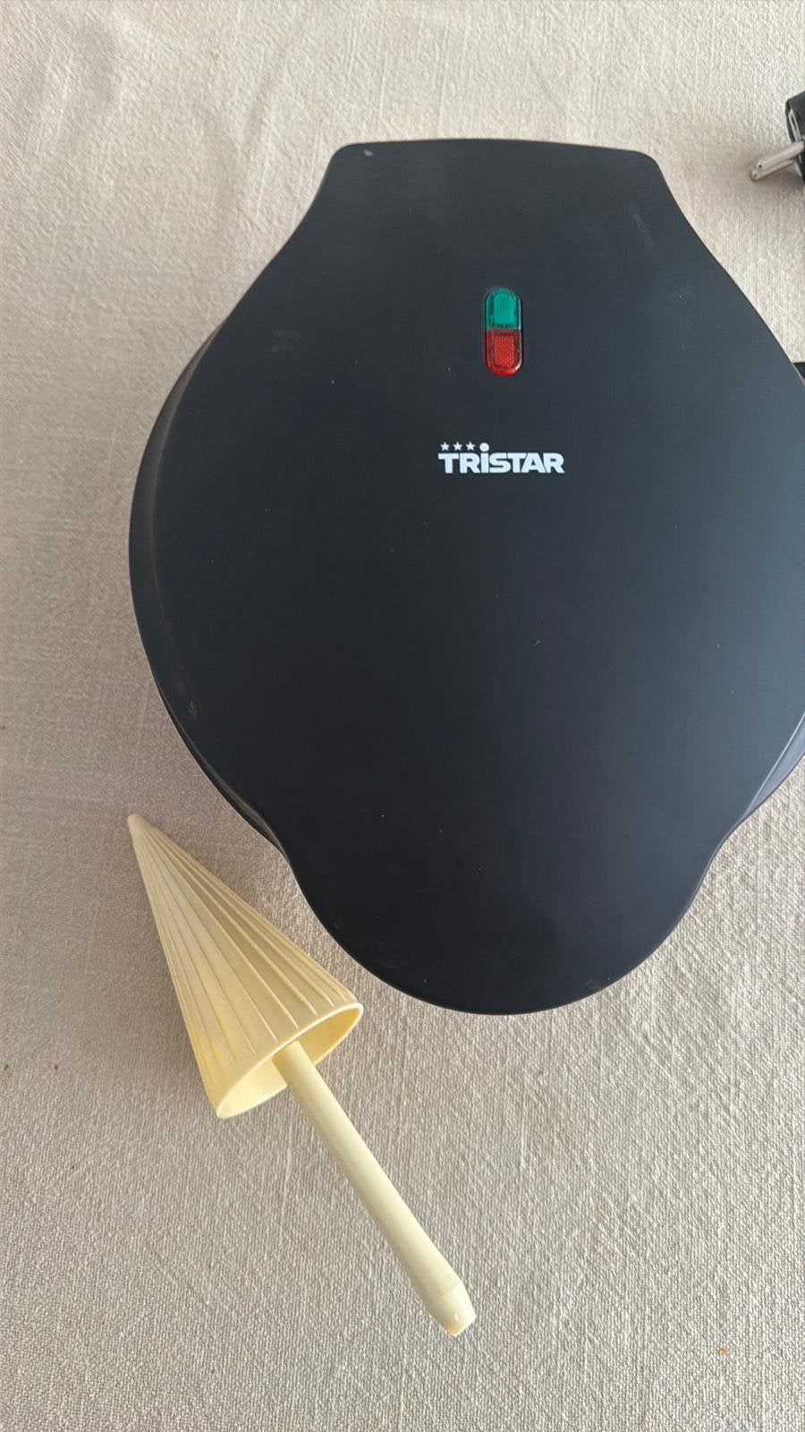 Waffle cone maker tristar. Wafelhoorntjesmaker, Enlèvement, Comme neuf