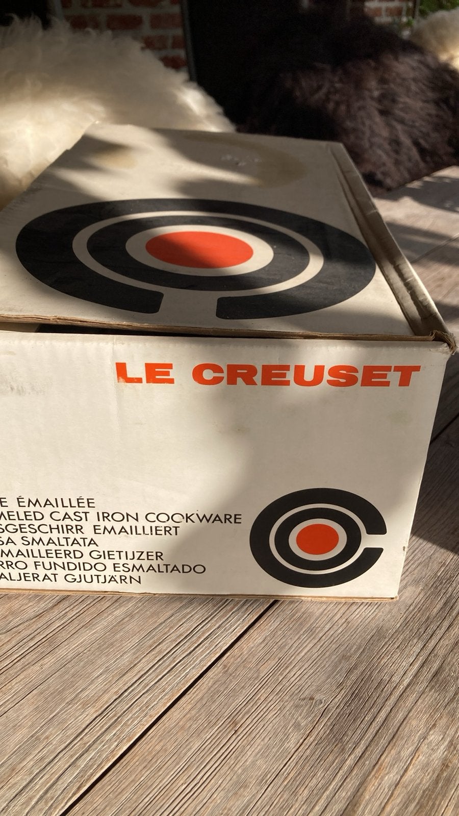 Le Creuset fondue stel., Elektronische apparatuur, Ophalen, Gebruikt, Brander, Fondueset