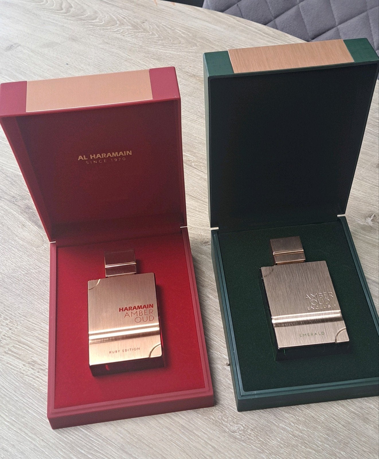 Al Haramain Amber Oud Ruby / Emerald, Ophalen of Verzenden