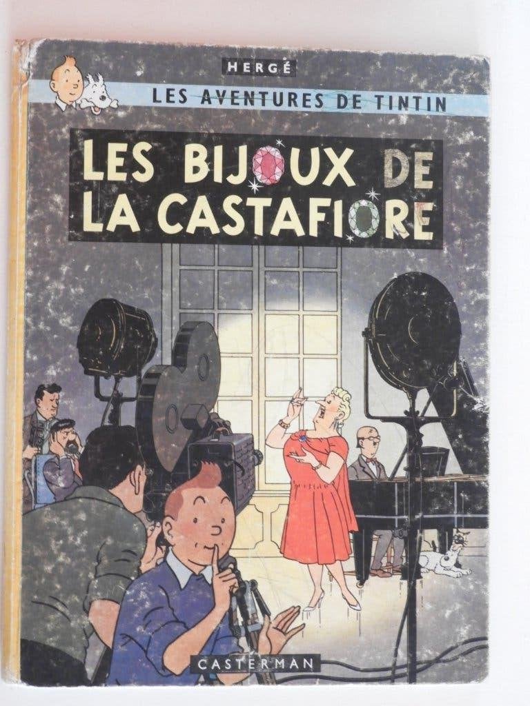 TINTIN ' Les Bijoux de la Castafiore ' EO 1963, Une BD, Enlèvement ou Envoi, Utilisé, HERGE
