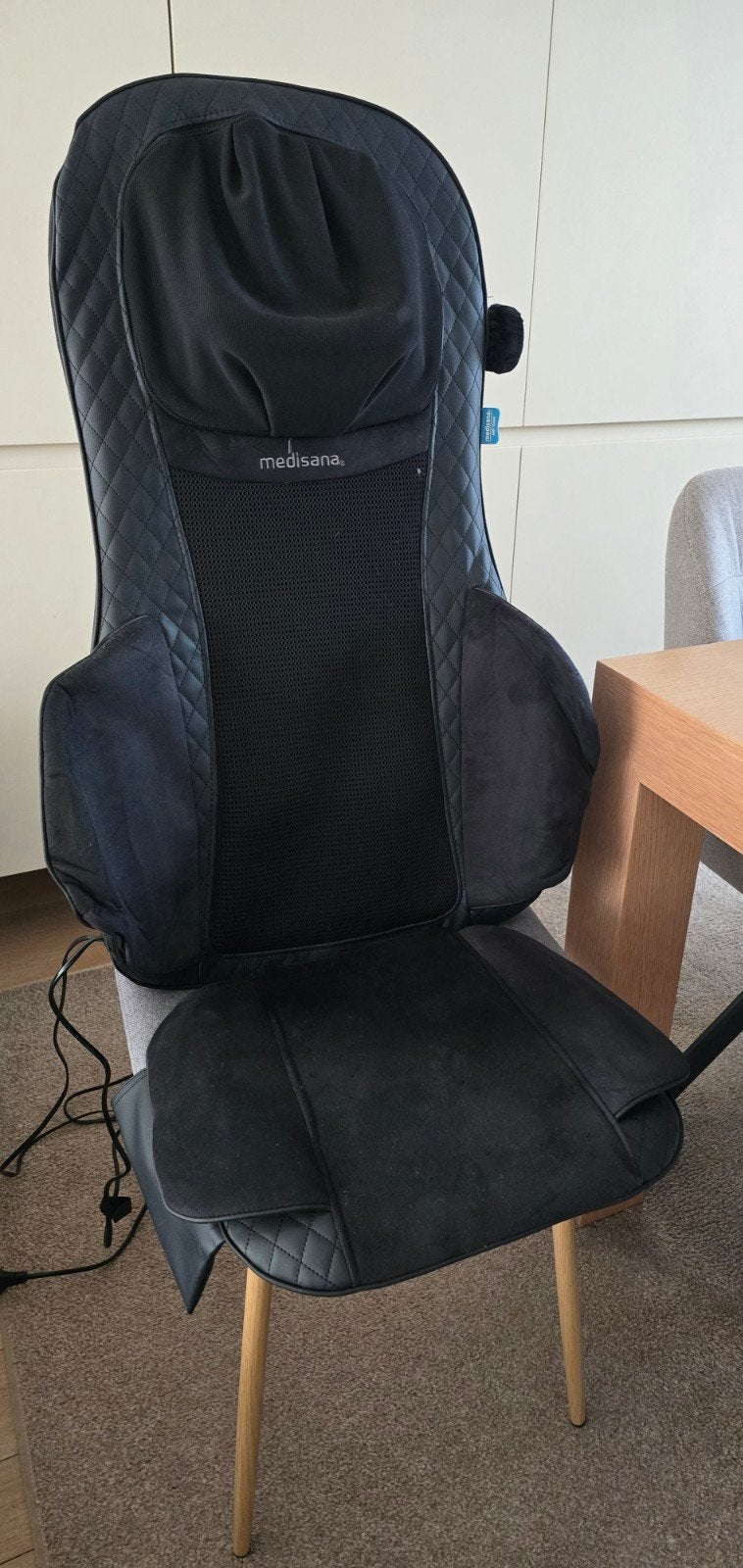 Medisana MCG 820 Massagekussen (Slechts 2x gebruikt!), Sport en Fitness, Ophalen, Zo goed als nieuw, Massagestoel of Kussen