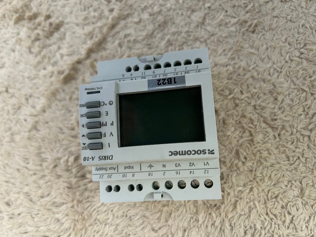 Socomec DIRIS A-10 Netanalysator / Energiemeter, Ophalen of Verzenden, Gebruikt, Elektriciteit