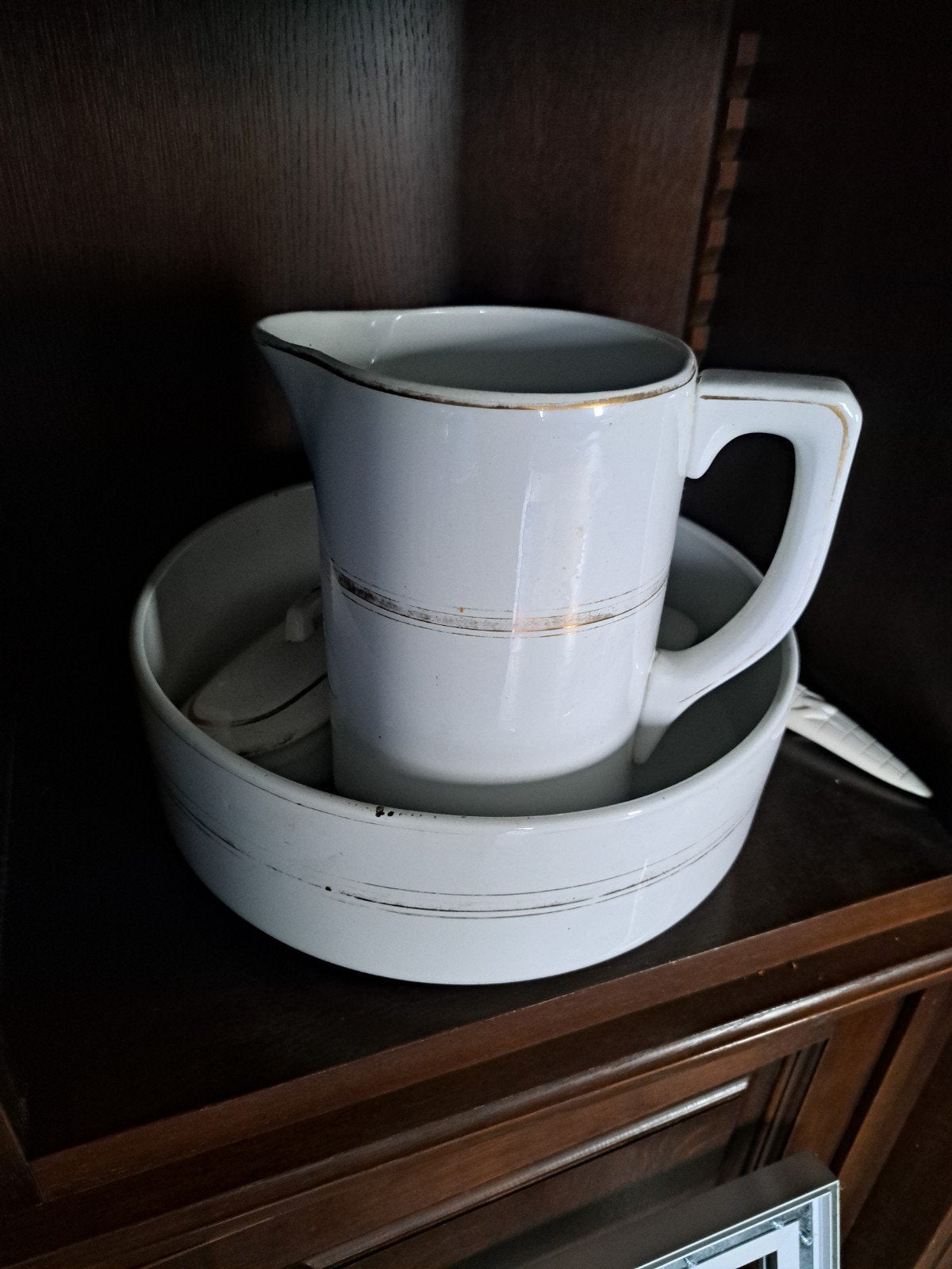 Art Deco lampetstel, Enlèvement