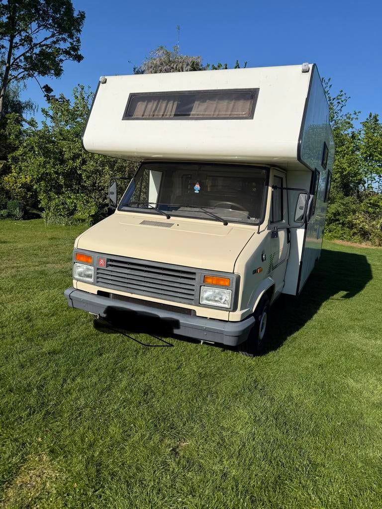 Oldtimer camper, Caravans en Kamperen, Mobilhomes, Particulier, tot en met 5, Alkoof, 5 tot 6 meter, Diesel, Handgeschakeld, Ophalen