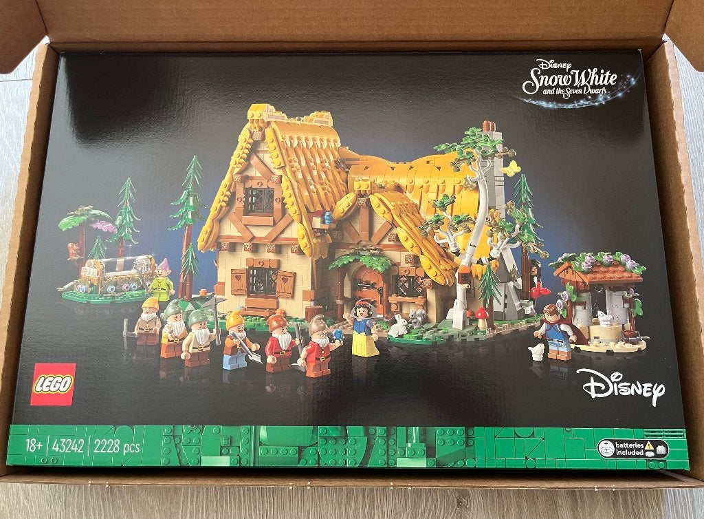 Lego Sneeuwwitje setnr 43242, Lego, Ophalen of Verzenden, Disney, Complete set