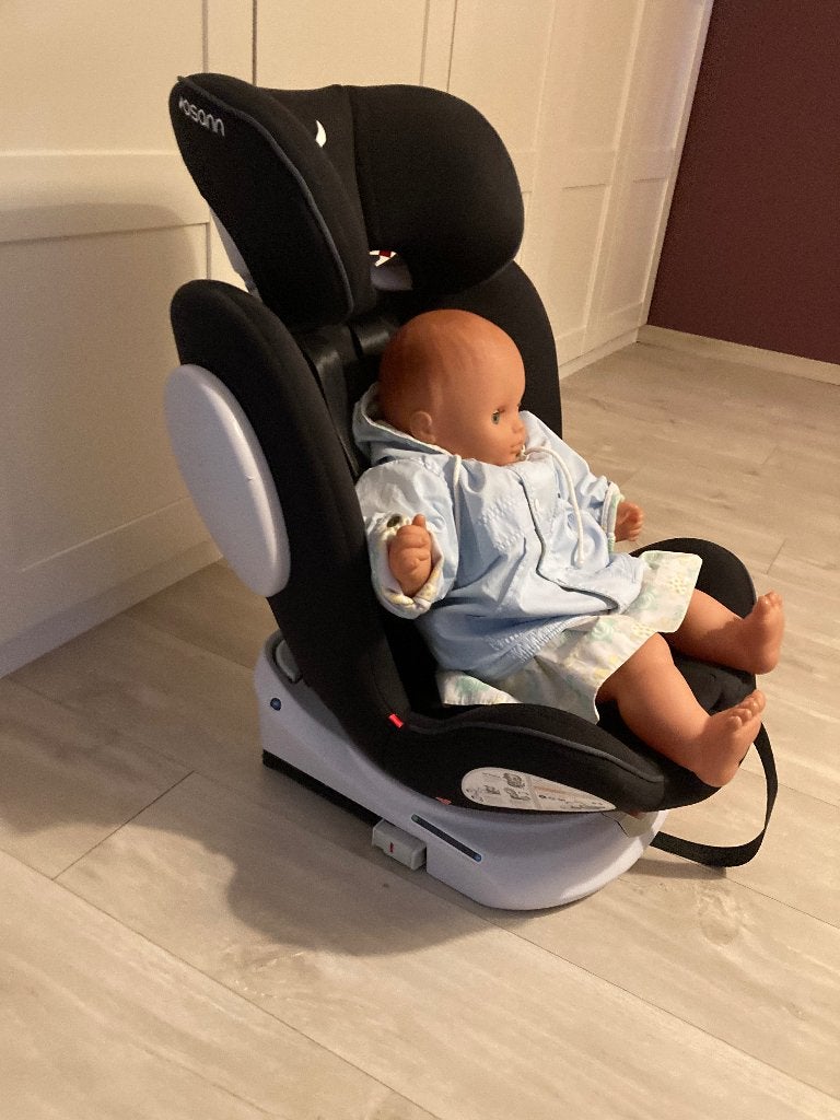 Siège auto bébé evolutif isofix et pivotant, Enfants & Bébés, Enlèvement, Comme neuf, Mode veille, Isofix
