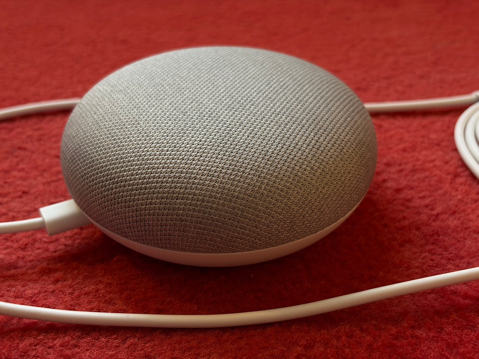 Google Nest Mini 2de generatie, Informatique & Logiciels, Enceintes Pc, Comme neuf, Enlèvement