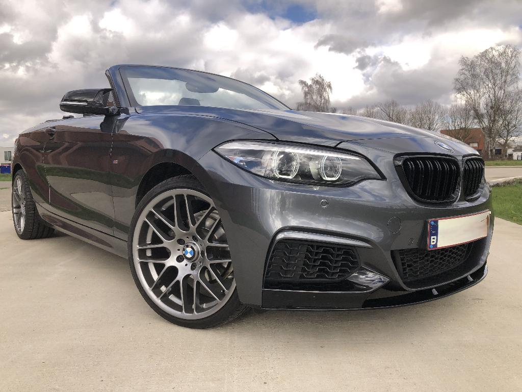BMW Cabrio 218ia, Autos, BMW, Particulier, Série 2, ABS, Phares directionnels, Airbags, Air conditionné, Climatisation automatique
