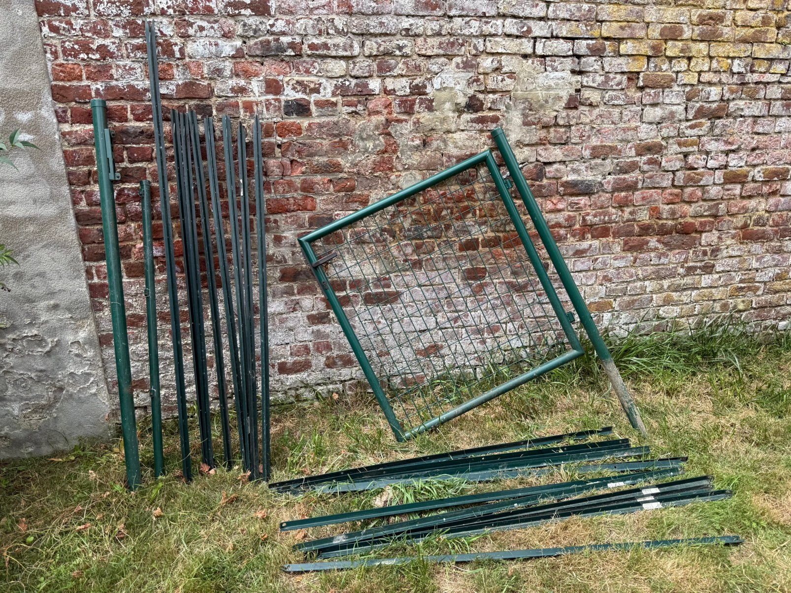 Clôture de jardin, Enlèvement, Comme neuf, Fer, Avec portail