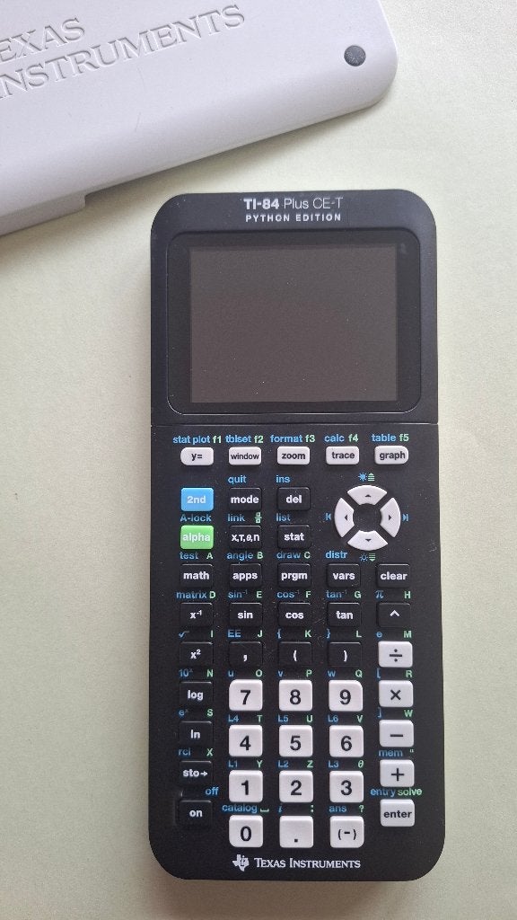 Texas instruments TI-8 plus CE-T python edition, Diversen, Rekenmachines, Ophalen, Grafische rekenmachine, Zo goed als nieuw