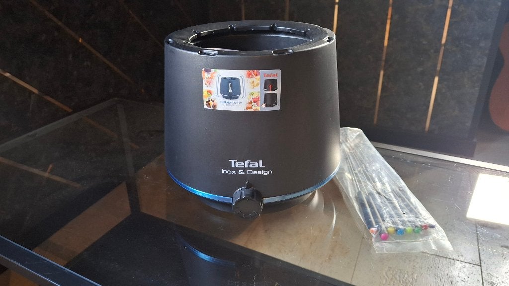nieuwe Tefal fondue - inox & design - 8 personen, Electroménager, Enlèvement ou Envoi, Neuf, Service à fondue