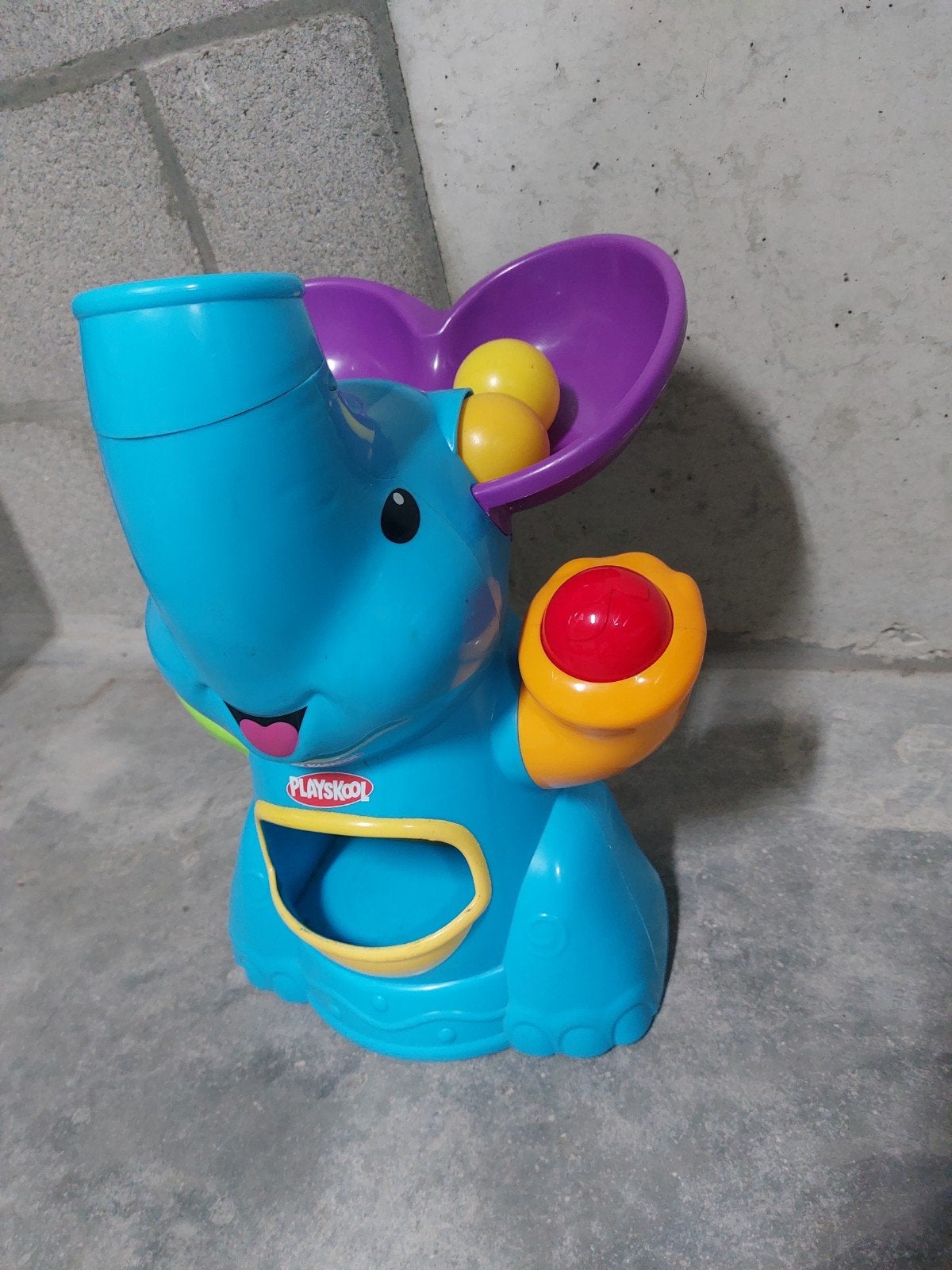 Playskool Poppin Park Elefant Ballenbaan, Kinderen en Baby's, Ophalen, Gebruikt