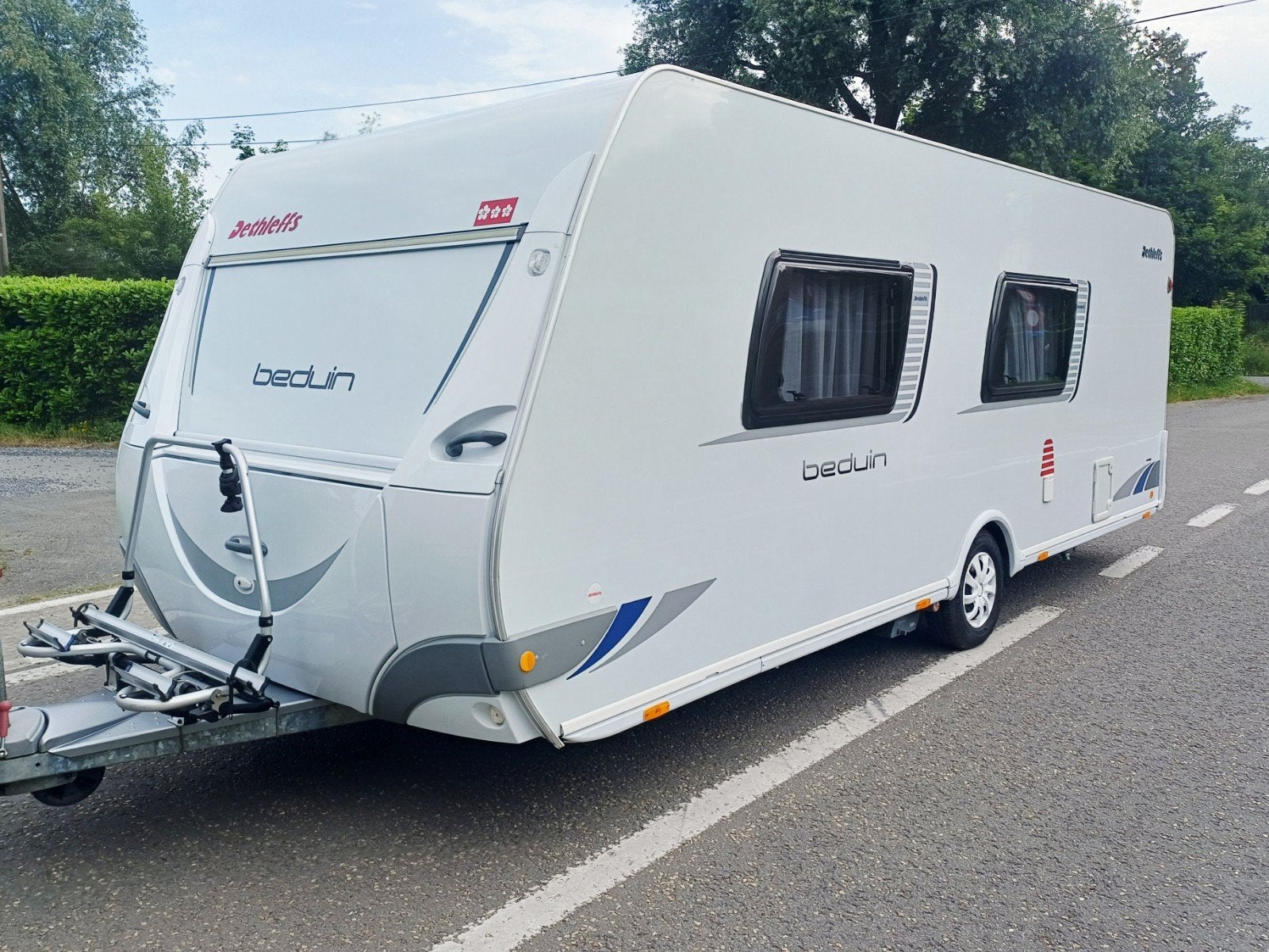 Dethleffs Beduin 545 Parfait état, Jusqu'à 4, 6 à 7 mètres, Lit Queen size, Particulier