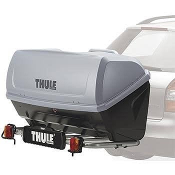 Trekhaakkoffer Thule BackUp900 + onderstel te huur, Enlèvement