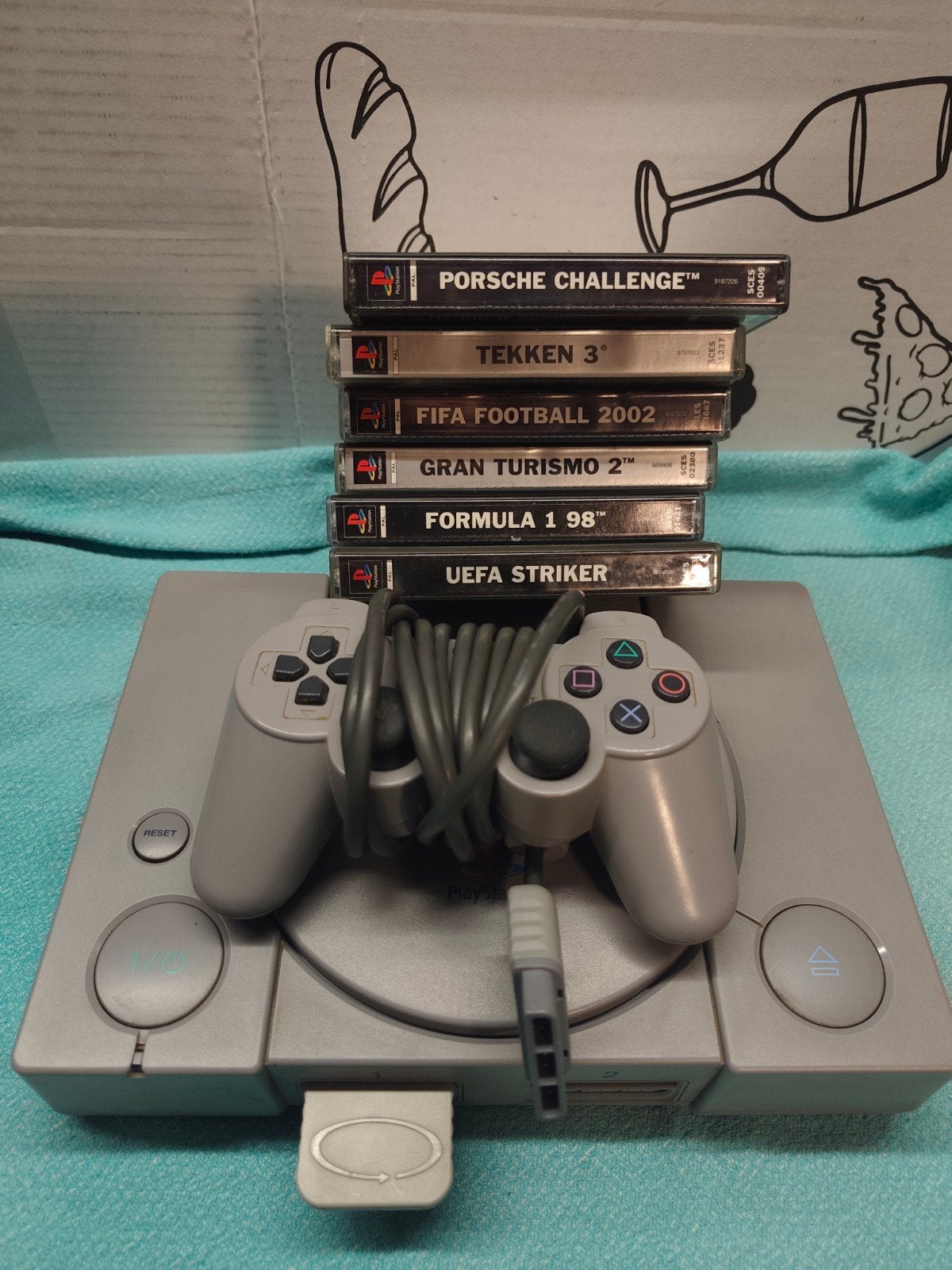 PlayStation 1 met 6 spelen, Games en Spelcomputers, Ophalen of Verzenden