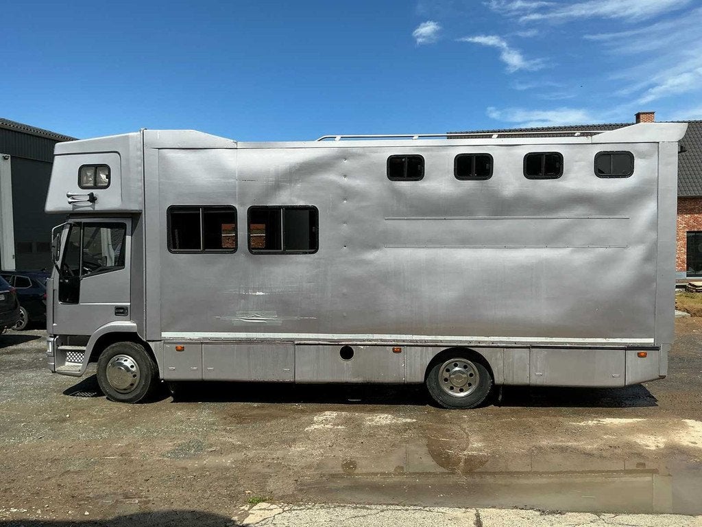 1992 Iveco Eurocargo Paardenvrachtwagen Mobilhome Vrachtwage, Iveco, Overige brandstoffen, Bedrijf, Te koop