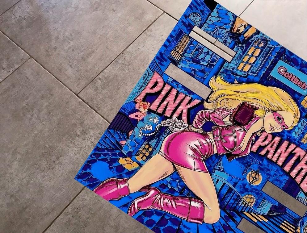 Translite Flipper Pink Panther 2.0, Collections, Machines | Flipper (jeu), Autres marques, Pièces ou Jeu en panne, Comme neuf
