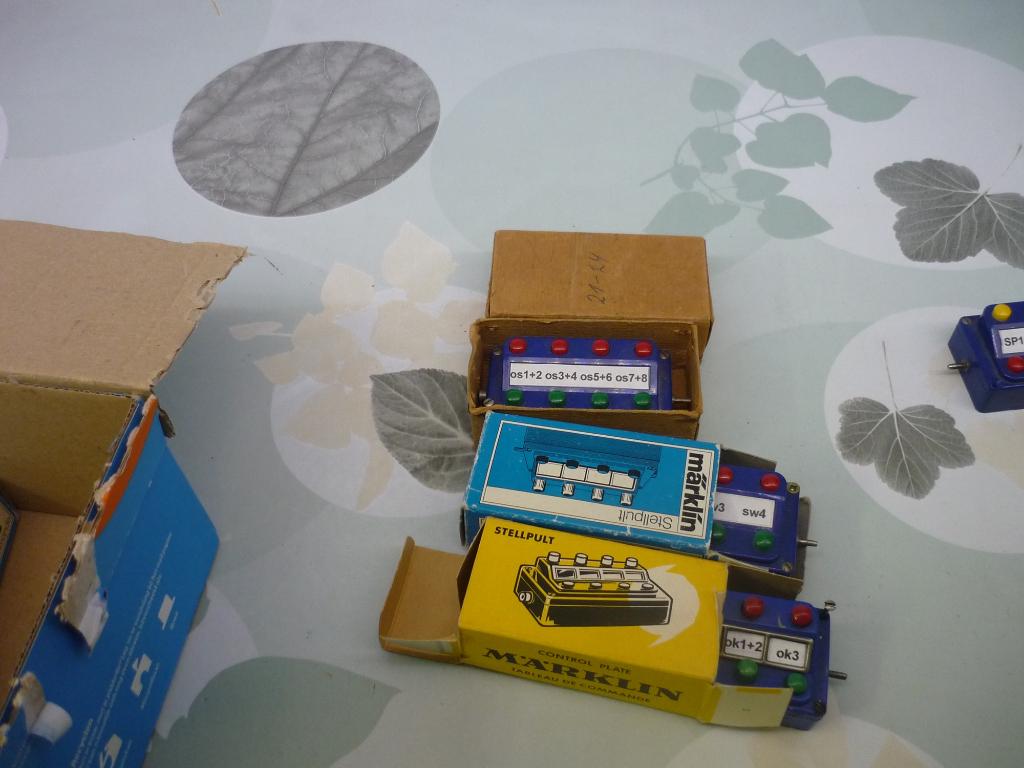 Marklin 7072 controlebord in originele verpakking, Hobby en Vrije tijd, Ophalen, Wisselstroom, Gebruikt, Overige typen