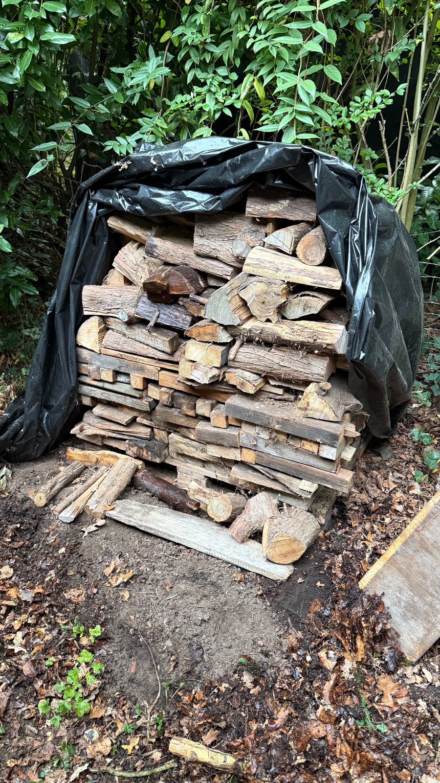2 à 3 kuub brandhout, Enlèvement
