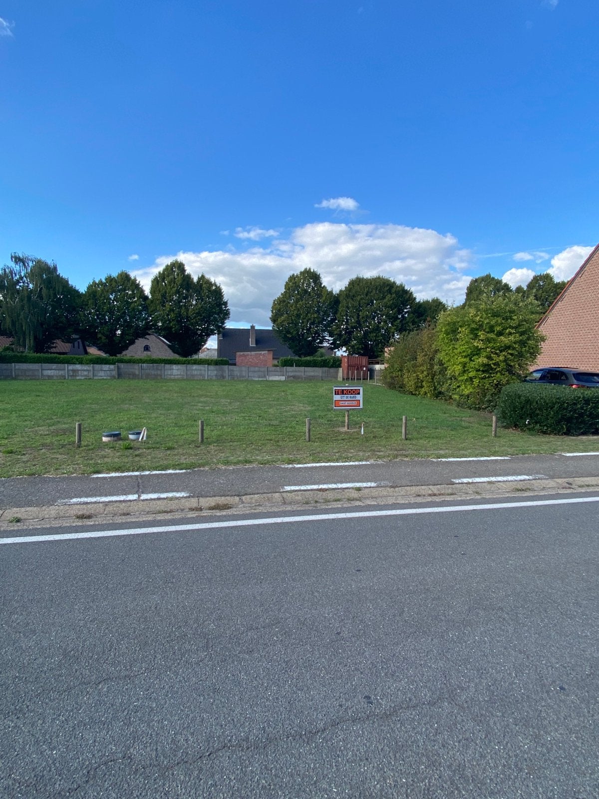 MOOIE BOUWGROND - ( UIT DE HAND TE KOOP  ), Immo, Terrains & Terrains à bâtir, Ventes sans courtier, 500 à 1000 m²