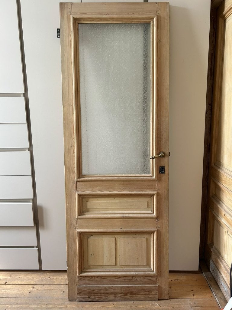 Mooie houten binnendeur, Doe-het-zelf en Bouw, Ophalen, Gebruikt, Minder dan 80 cm, 215 cm of meer