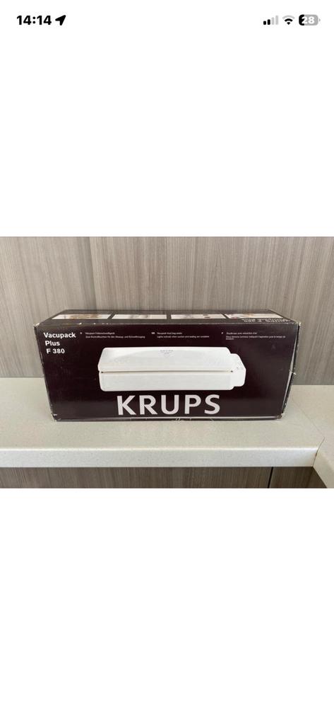 Vacupack plus F380 neuve, Ophalen, Zo goed als nieuw