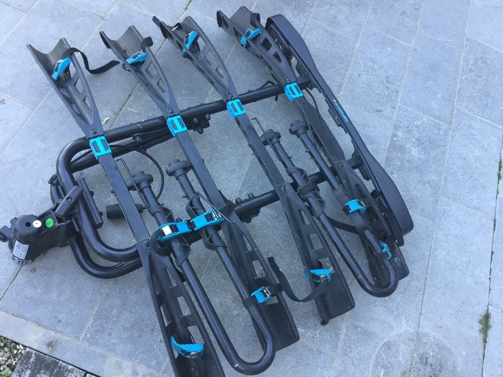 Fietsendrager Norauto 4 fietsen, Ophalen, 3 fietsen of meer, Zo goed als nieuw, Trekhaakdrager