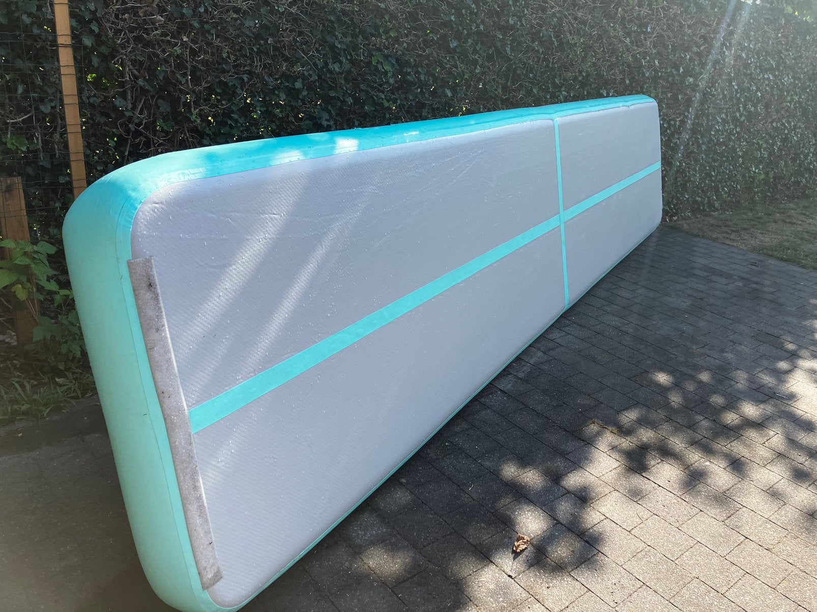 Airtrack F b sports 500x100x20cm, Sport en Fitness, Turnen, Ophalen, Gebruikt, Grijs, Materiaal