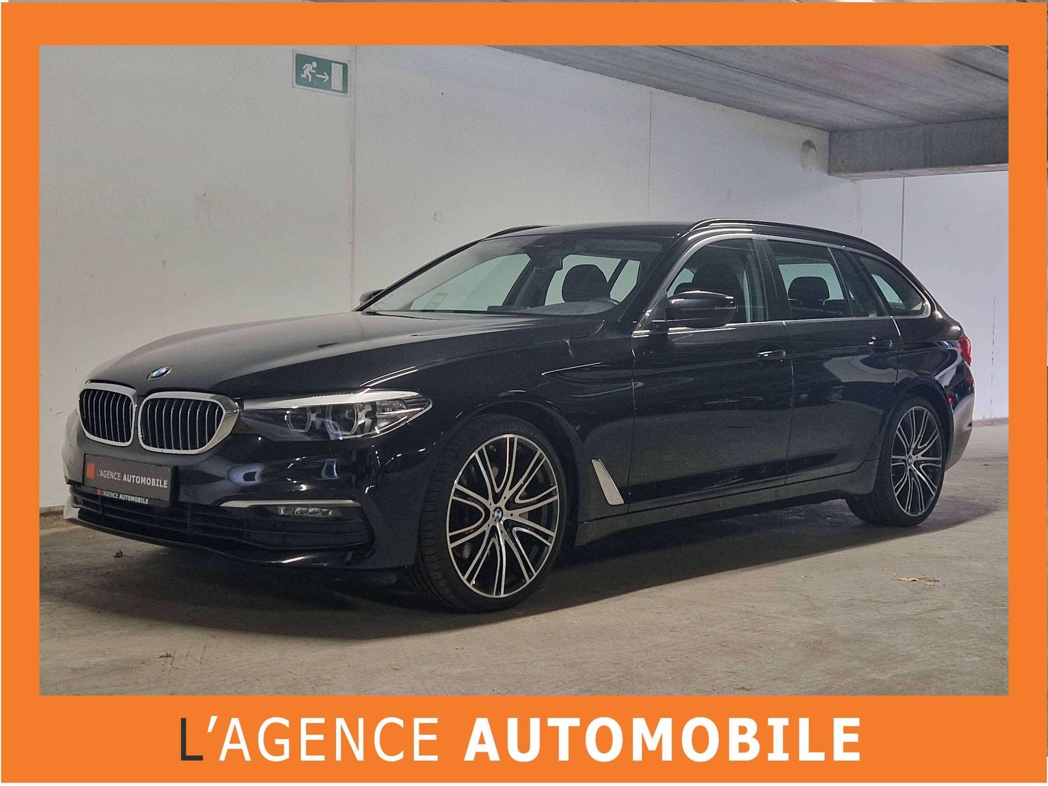 BMW 5 Serie 530 Touring 530 dAS AdBlue - Garantie 12 à 36M, Autos : Divers, Argent ou Gris, Automatique, 2993 cm³, BMW