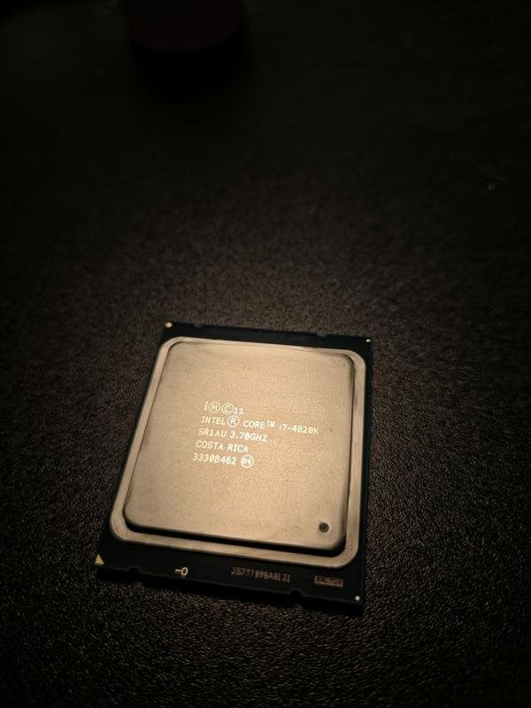 Intel Core i7-4820K Tray, Computers en Software, Processors, Gebruikt, 4-core, 3 tot 4 Ghz, Ophalen