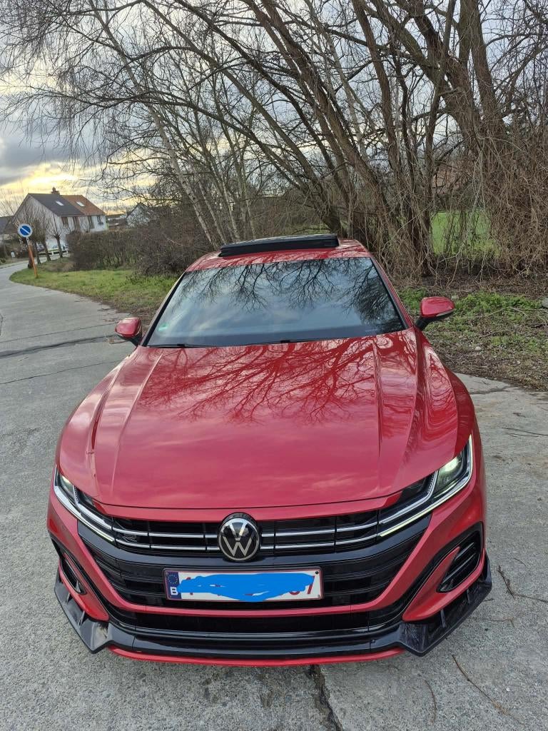 2022 Volkswagen Arteon Shooting Brake hybride r-line, Auto's, Automaat, Arteon, Euro 6, Parkeerassistent