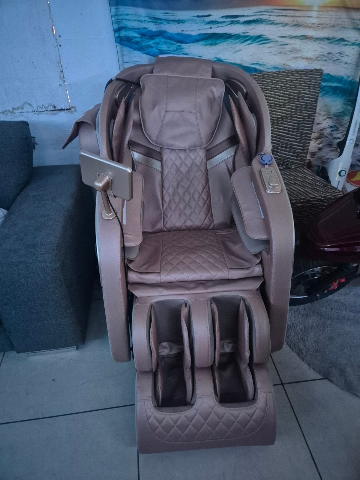 massagezetel nieuw, Enlèvement