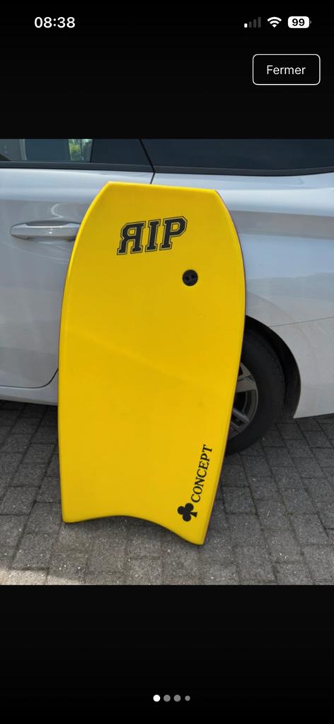 Planche de bodyboard Rip concept, Sports nautiques & Bateaux, Planche à voile sur vague, Enlèvement, Comme neuf, Autres types