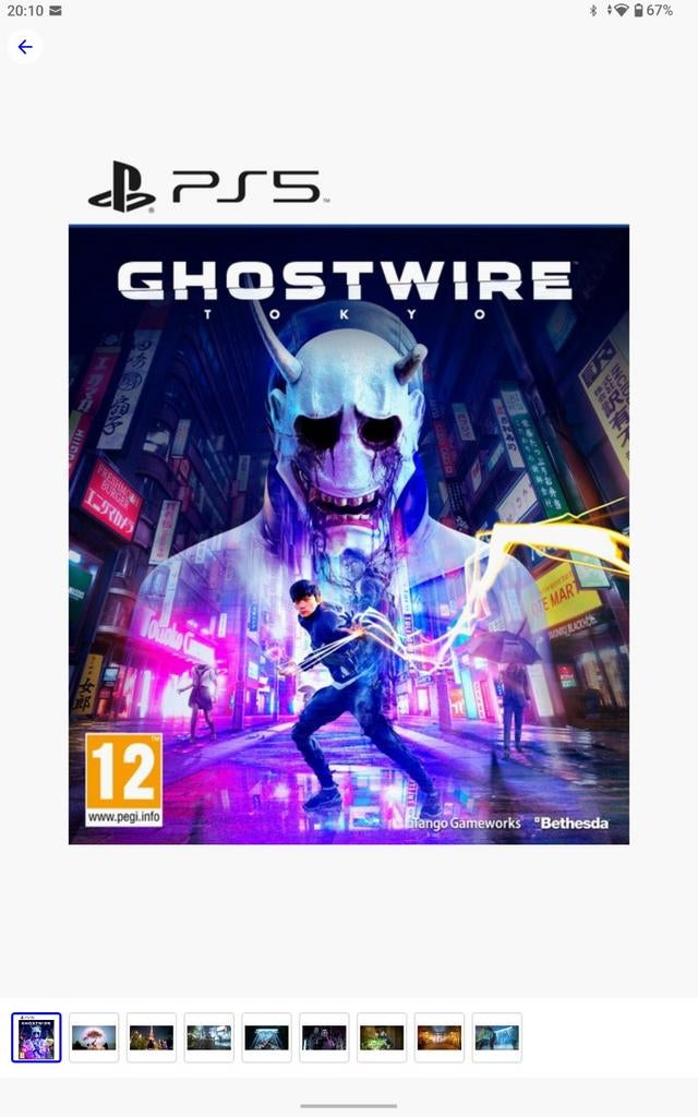 Ghostwire PS5, Games en Spelcomputers, Ophalen of Verzenden