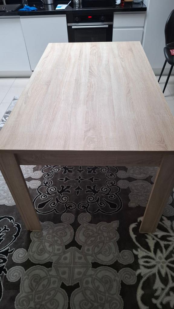Eettafel + salontafel te koop, Enlèvement