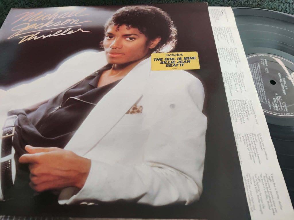 Michael Jackson (thriller, binnenhoes, perf staat), Ophalen of Verzenden