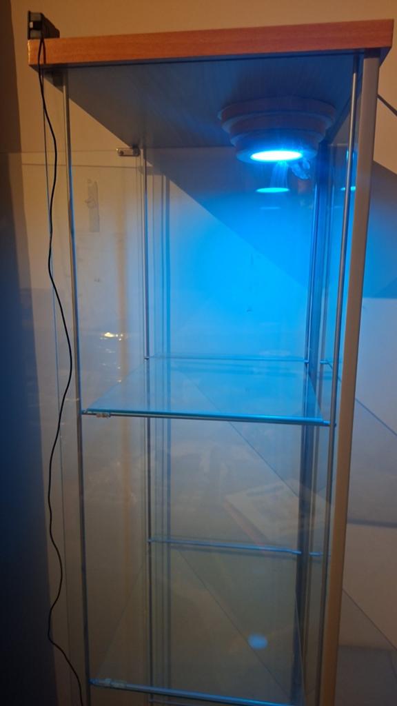 Glazen kast, Huis en Inrichting, Kasten | Vitrinekasten, Ophalen