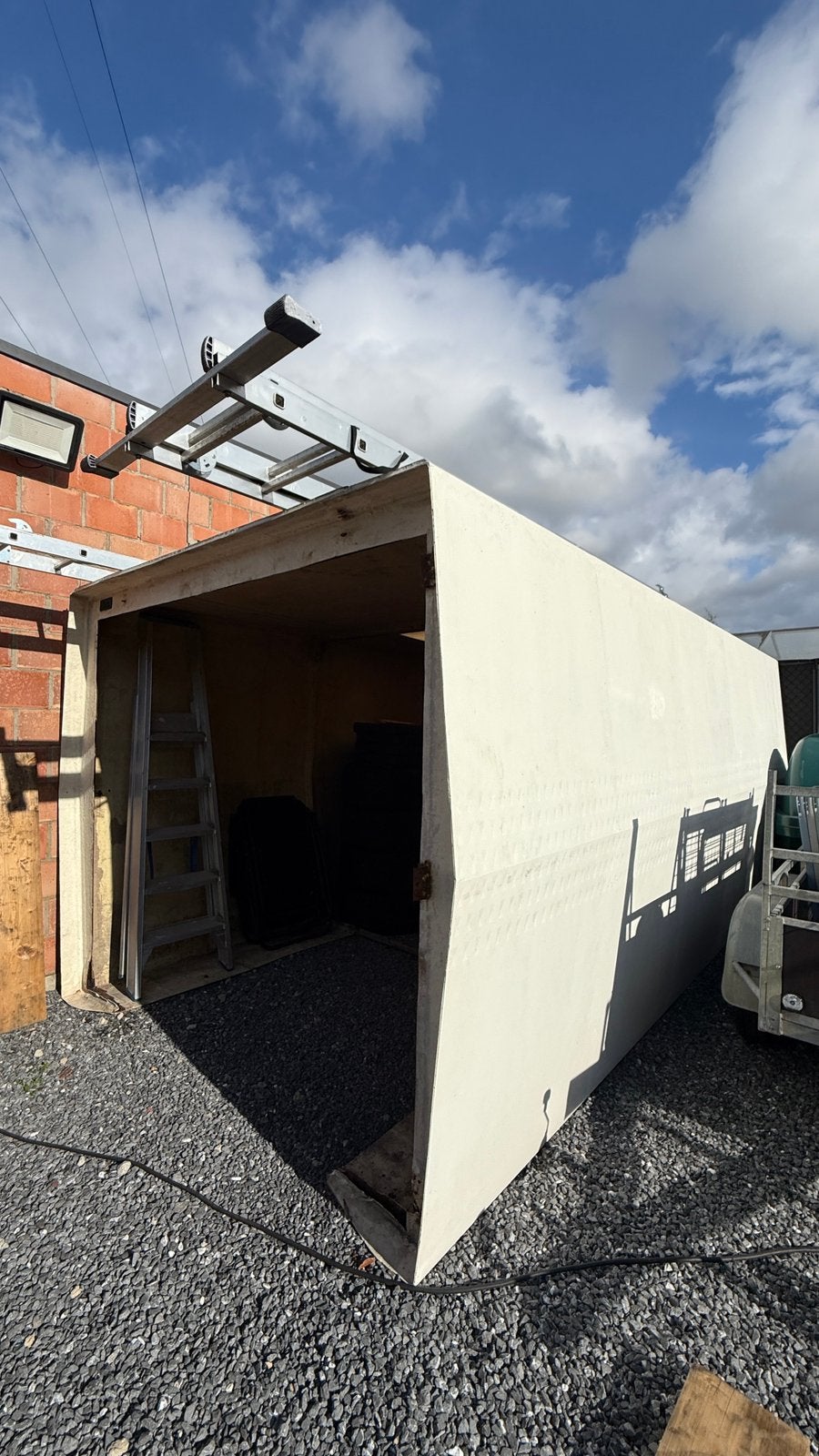 Polyester Garage Box ( 100% Geen Asbest ), Immo, Garages en Parkeerplaatsen