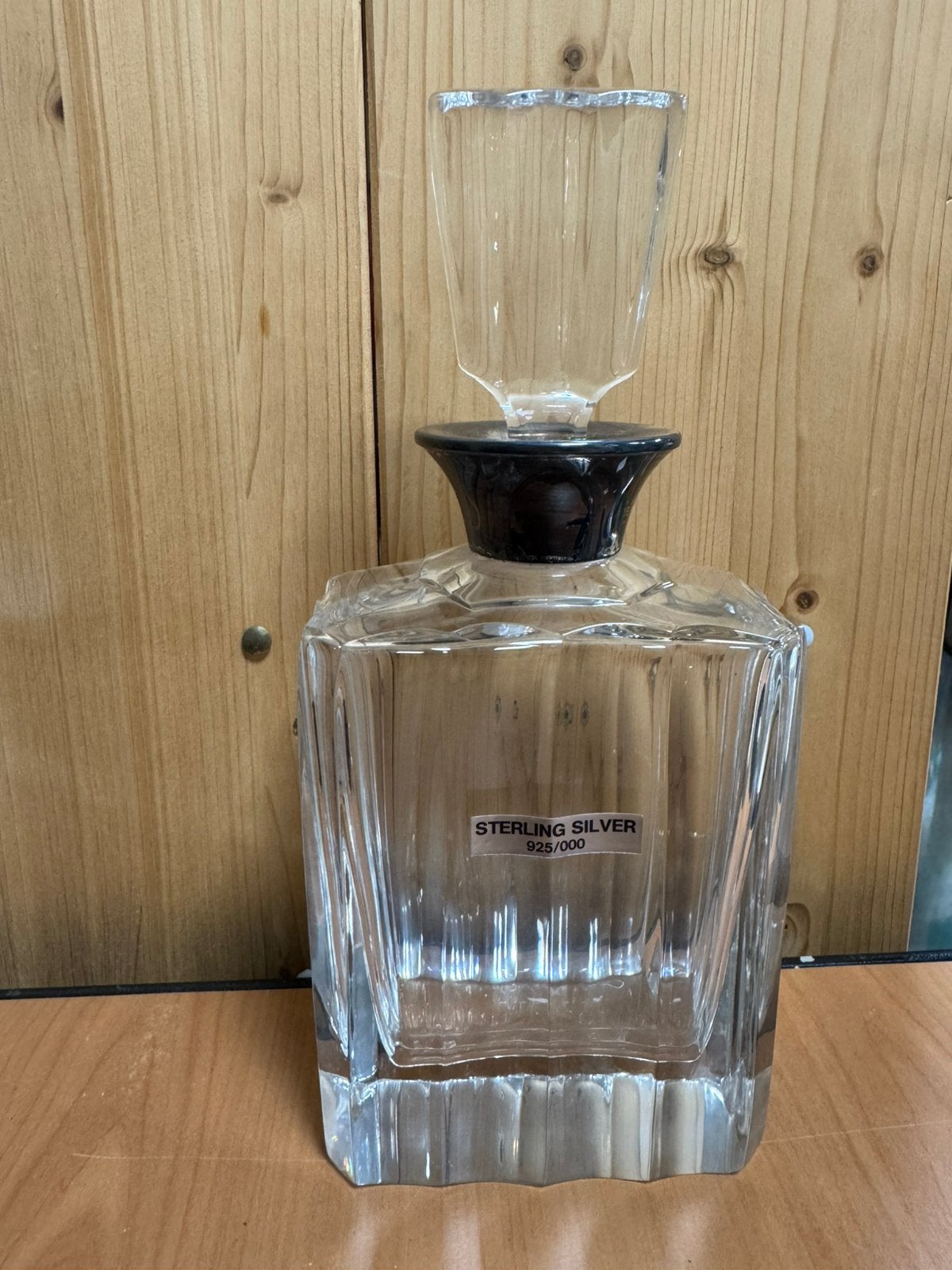 Carafe à whisky en cristal taillé, Antiquités & Art, Enlèvement