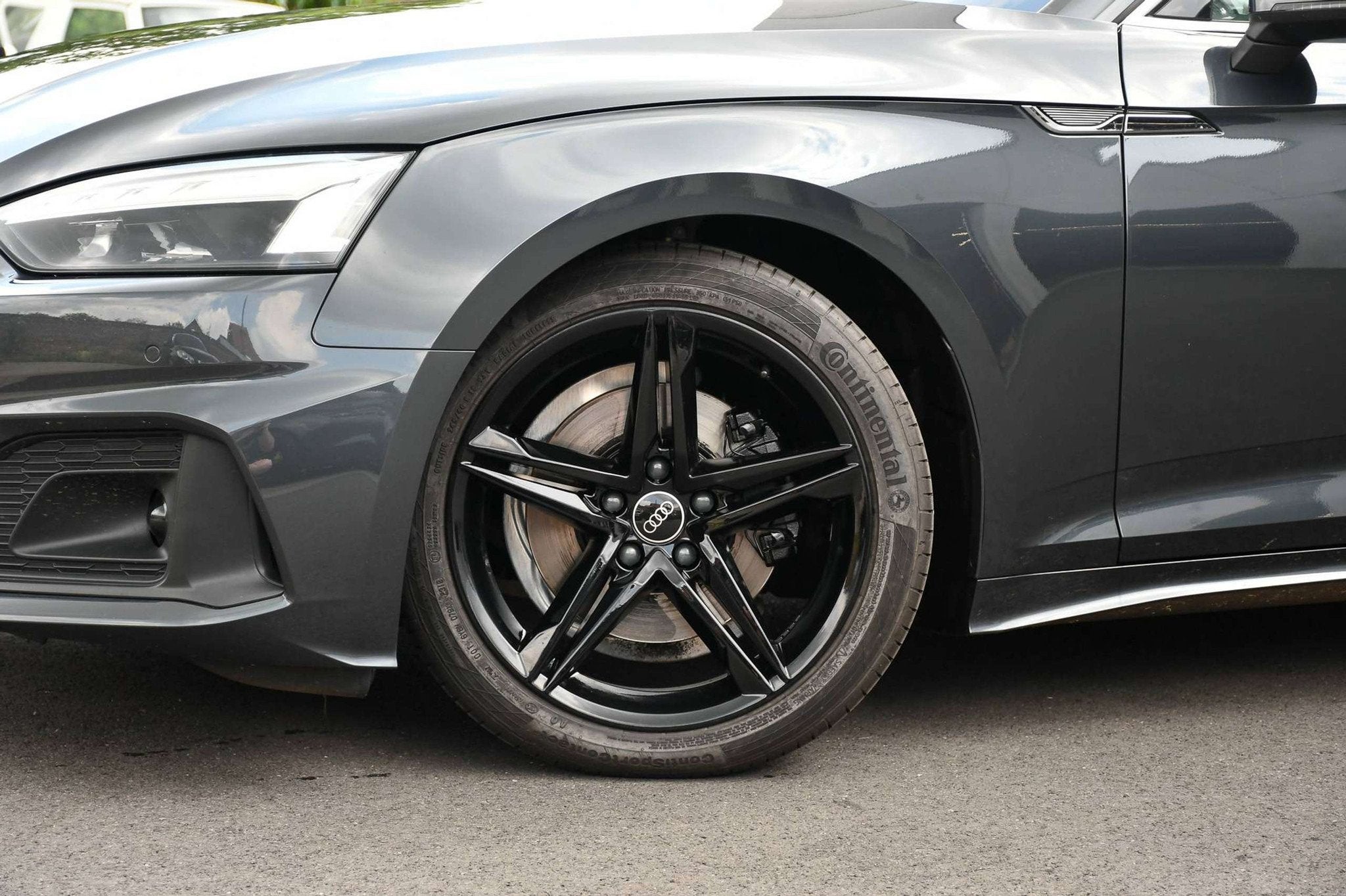 Audi A5 A5 2.0 TFSI *PANO & OPEN DAK*CARPLAY*CAMERA*ACC*LEDE, Autos, Cuir, Argent ou Gris, Achat, 110 kW