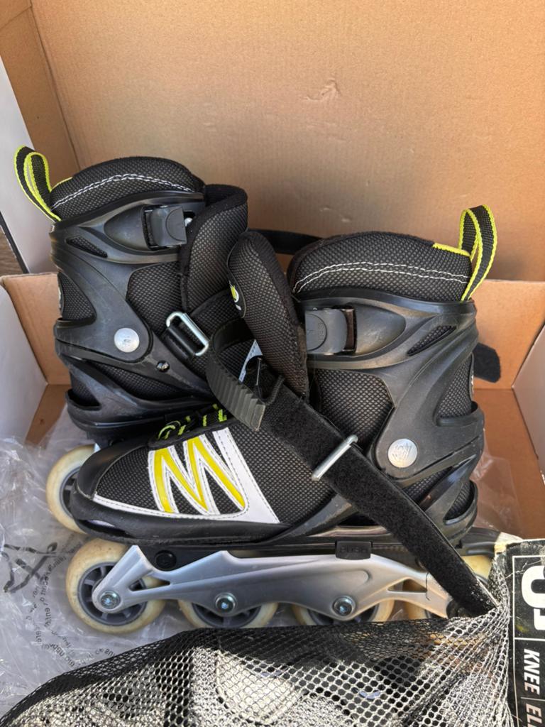 Inline skates, Ophalen, Verstelbaar, Zo goed als nieuw, Bescherming