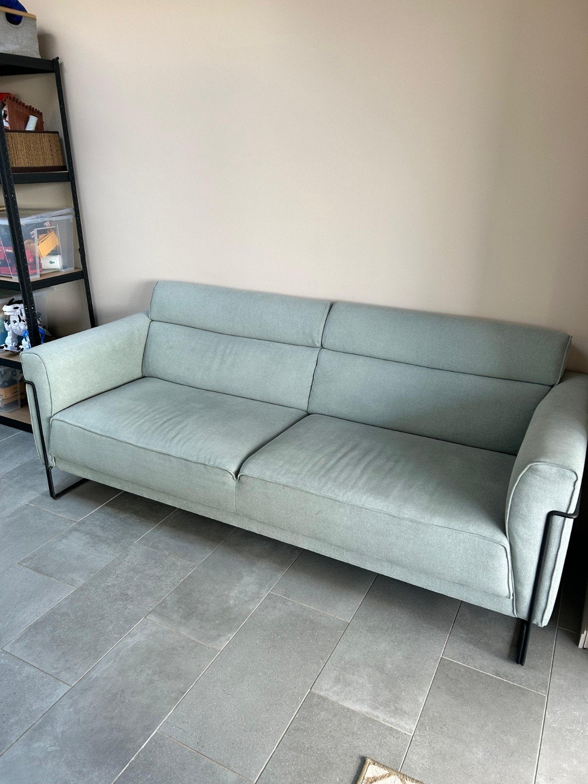 XOOON Fiskardo 3-zitszetel + hocker, 200 à 250 cm, Comme neuf, Enlèvement, Modern