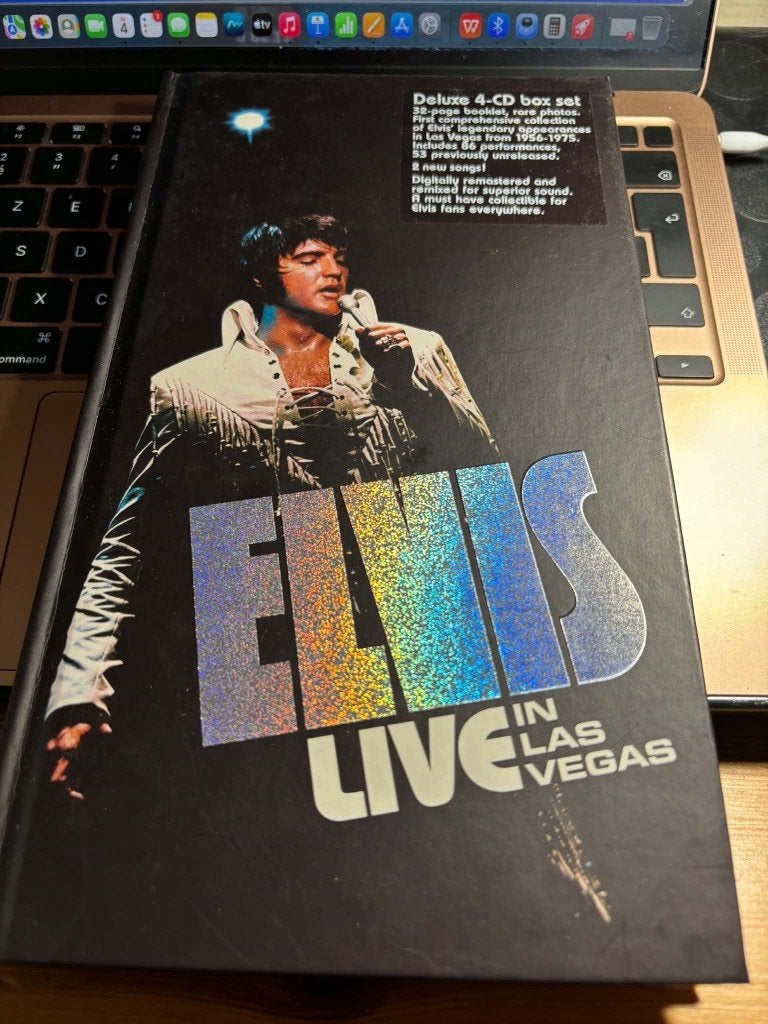 Live In Las Vegas CD Deluxe 4 cd box set, CD & DVD, Enlèvement ou Envoi, Comme neuf, Autres genres, Coffret